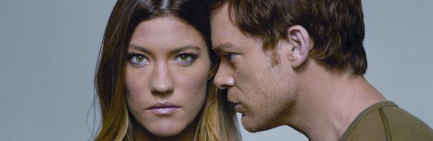 Los protagonistas de 'Dexter', Debra (Carpenter) y Dexter (Michael C. Hall)