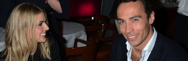  La pareja, en el restaurante Downtown Mayfair de Londres