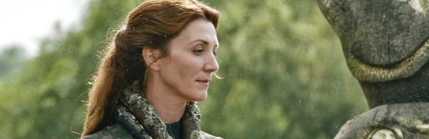 Michelle Fairley en una escena de 'Juego de tronos'