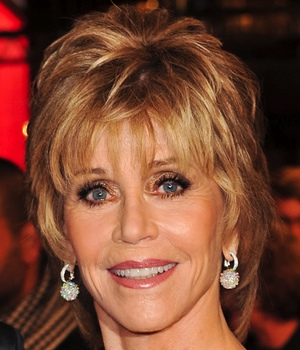La actriz Jane Fonda
