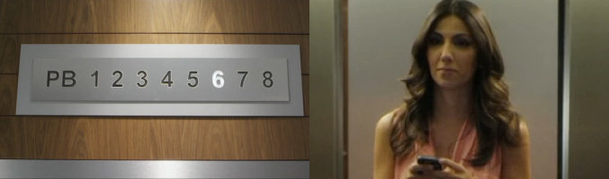 Ana Pastor sale del ascensor en la sexta planta