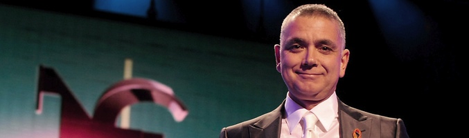 Juan Ramón Lucas durante la ceremonia de entrega de los Premios Ondas 2011