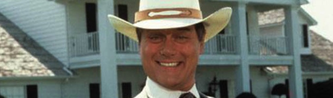 Larry Hagman era J.R. Ewing en la serie 'Dallas'