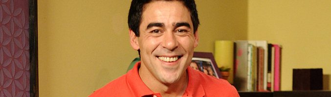 Pablo Chiapella en el plató de 'La que se avecina'