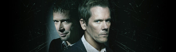 James Purefoy y Kevin Bacon en 'The Following'