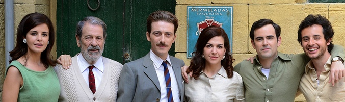 Familia Cortázar: Elena, Alejandro, Vicente, Rosalía, Rafael y Gabriel