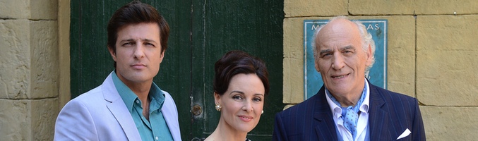 Familia Miranda: Luis, Elvira y Santiago