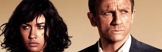 Daniel Craig y Olga Kurylenko en 'Quantum of Solace'