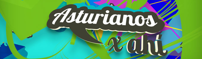 Logo de 'Asturianos por ahí'