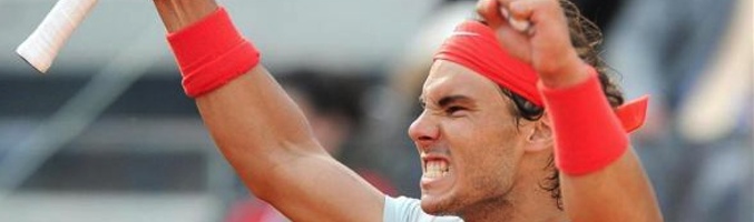Rafa Nadal bate a Tomas Berdych en el Masters 1000 de Roma