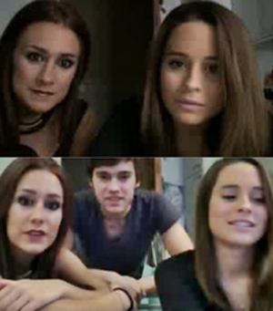 Argi habla a través de una twitcam