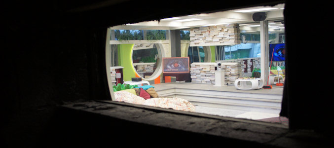 La ventana &quot;Ibiza&quot; mira hacia el salón de la casa de &#39;Gran Hermano&#39;