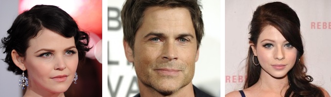 Ginnifer Goodwin, Rob Lowe y Michelle Trachtenberg