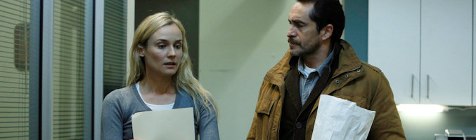 Diane Kruger y Demián Bichir, aliados en 'The Bridge'