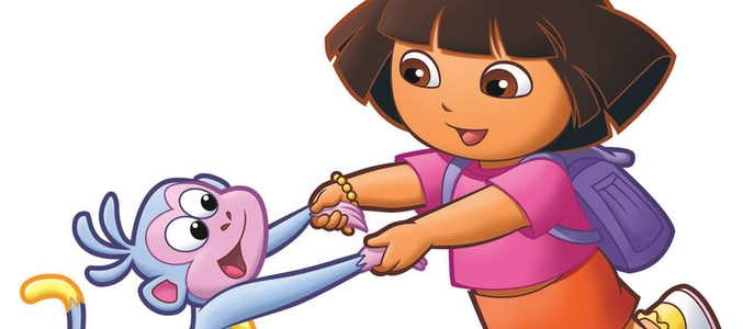 Dora y su mono Botas