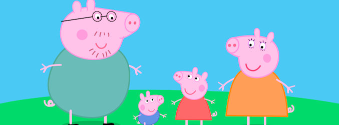 'Peppa Pig', una de las series más exitosas de Clan