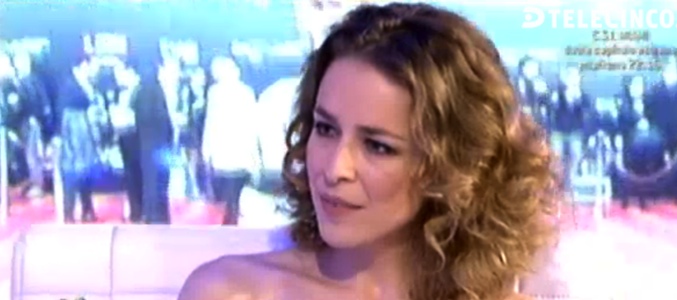 Silvia Abascal, el domingo en 'Qué tiempo tan feliz'