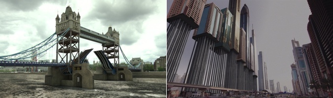 Puentes, rescacielos... El programa disecciona las grandes construcciones de las ciudades