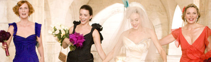 Las chicas de 'Sexo en Nueva York' se preparan para la boda de Carrie