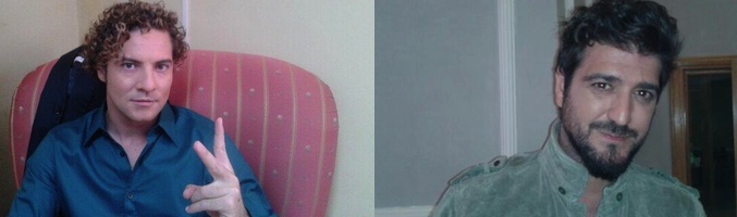 David Bisbal y Antonio Orozco, preparados para grabar la promo