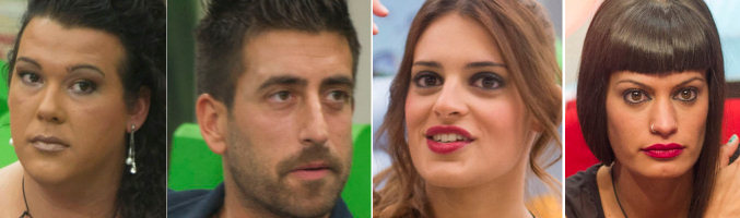 Desi, Igor, Susana y Raky, finalistas de 'Gran Hermano catorce'