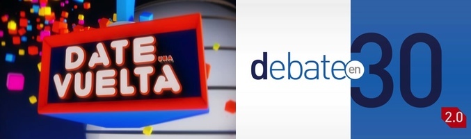 'Date una vuelta' y 'Debate en 30', programas realizados por Proima-Zebrastur para TPA