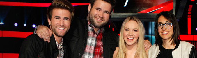 Los finalistas de la cuarta edición de 'The Voice'