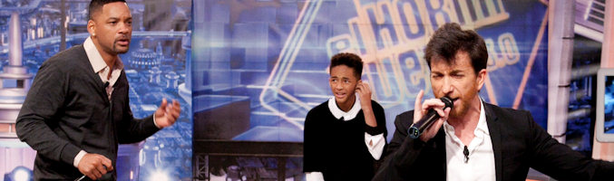 Pablo Motos rapea junto a Will y Jaden Smith