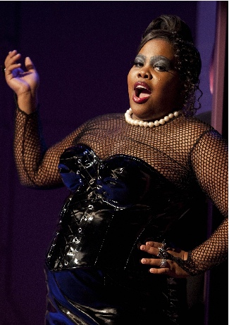 Amber Riley en 'Glee'