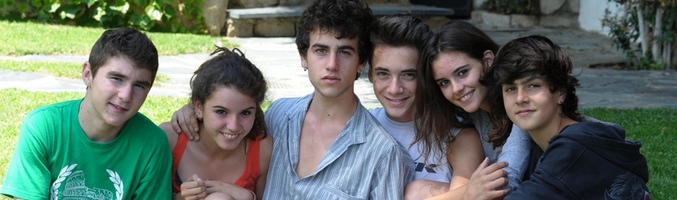 Reparto protagonista de &#39;Pulseras rojas&#39;