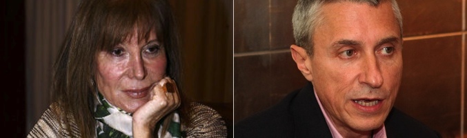 Los periodistas Pilar Eyre y Melchor Miralles