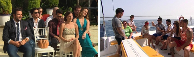 Los pretendientes en la final de &#39;Un príncipe para Corina&#39;