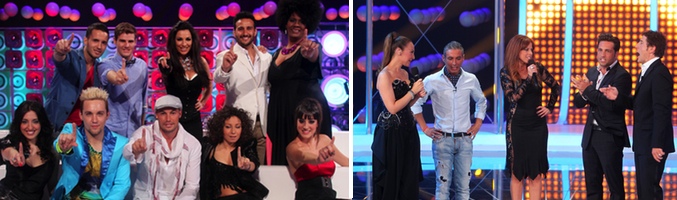 Los concursantes de la segunda edición. El jurado de esta edición con Manel Fuentes.