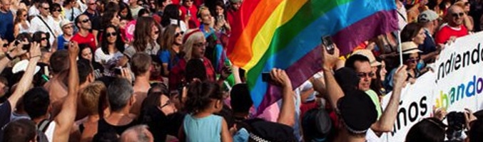Celebración del día del Orgullo Gay en Madrid