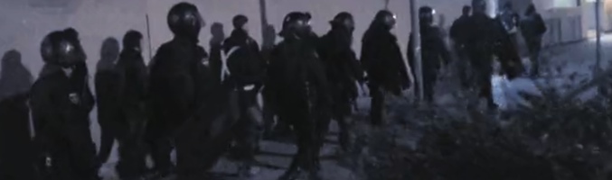 Imagen del vídeo promocional de 'Policías en acción'