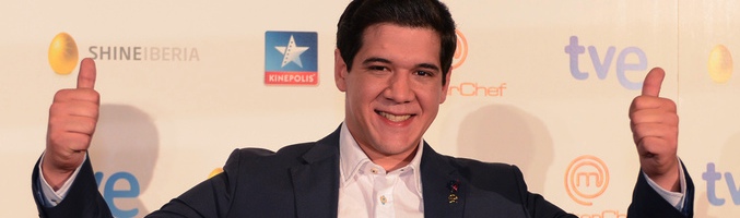 Juan Manuel, ganador de la primera edición de 'MasterChef'