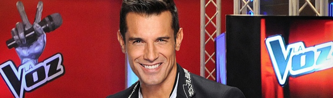 Jesús Vázquez, en 'La voz'