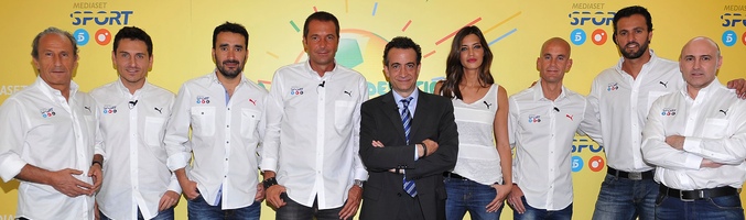 Equipo de Mediaset España de la Copa Confederaciones