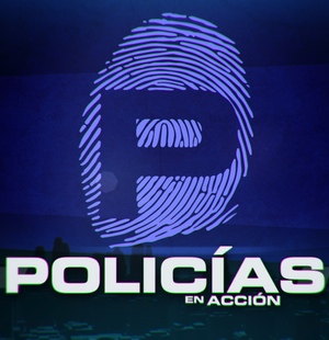 Logo &#39;Policías en acción&#39;