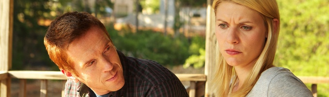 Damian Lewis y Claire Danes en 'Homeland'