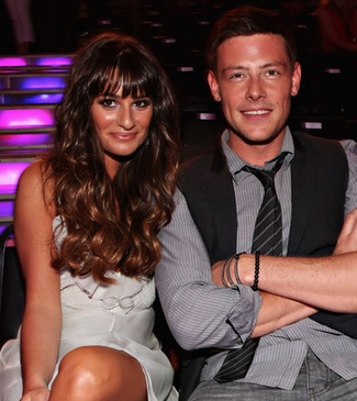 Monteith y su pareja, Lea Michele