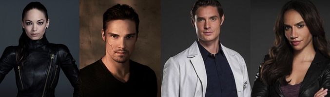 Kristen Kreuk, Jay Ryan, Max Brown y Nina Lisandrello en 'Bella y Bestia'