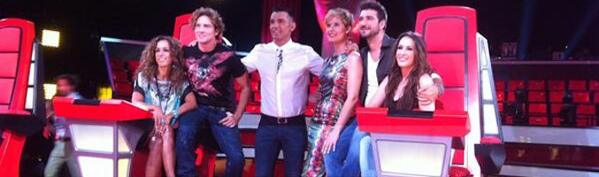 Presentadores y coaches de 'La Voz 2''