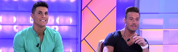 Kiko Martínez y Tony Spina en 'Mujeres y hombres y viceversa'