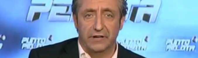 Josep Pedrerol durante su despedida de temporada de &#39;Punto Pelota&#39; la semana pasada