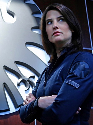 Smulders como Maria Hill &lt;span&gt;Fuente: Entertaiment Weekly&lt;/span&gt;