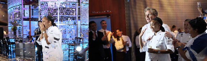 Ganadora de 'Hell's Kitchen'