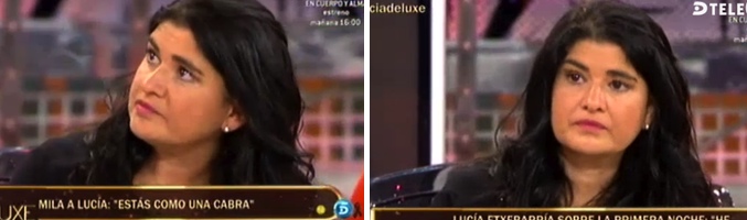 Lucía Etxebarría en 'Sálvame Deluxe'
