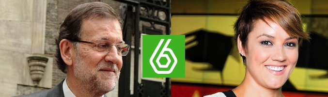 Mariano Rajoy y Cristina Pardo