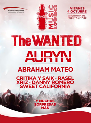 Cartel del macro concierto